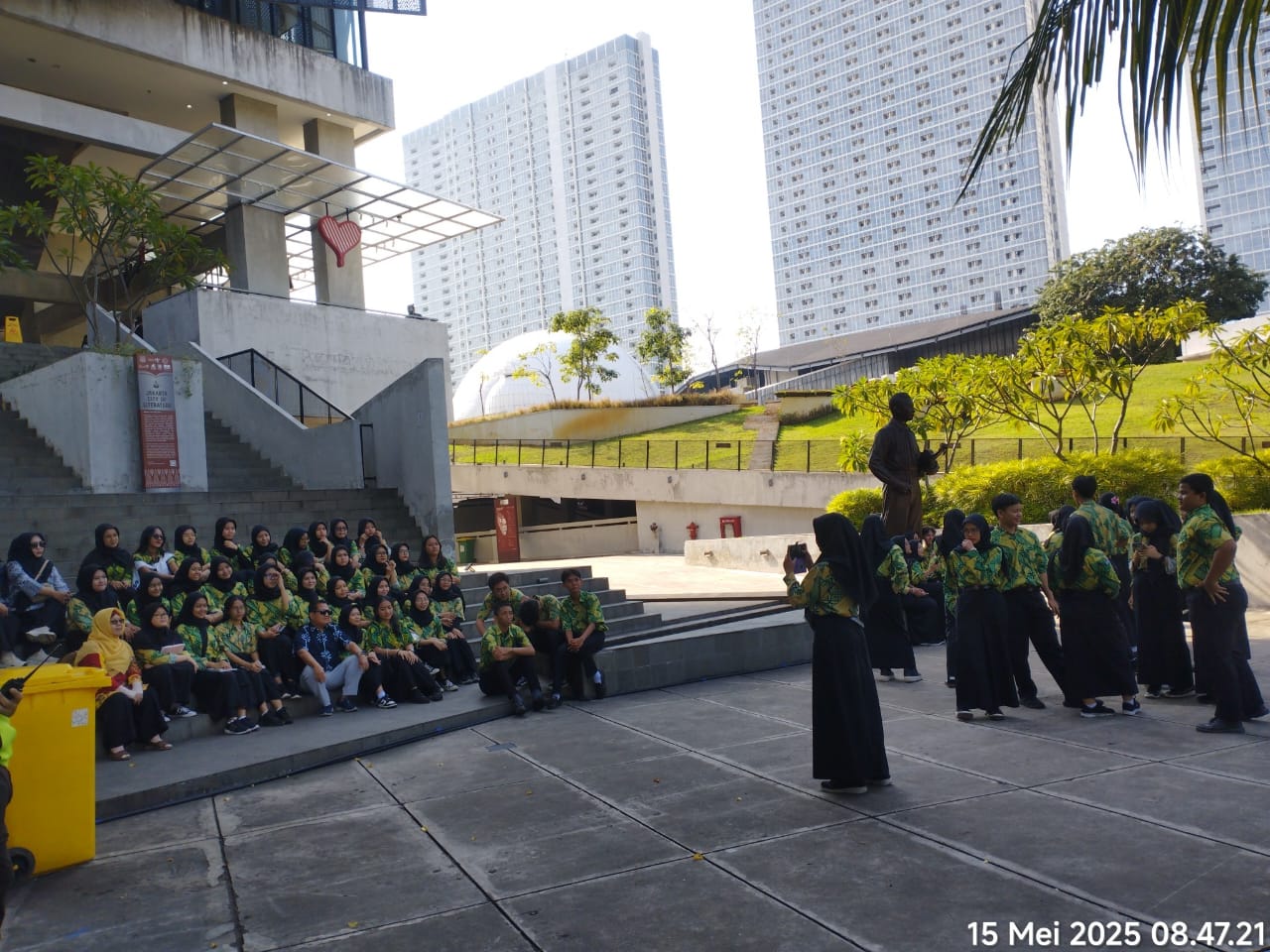 Wisata Literasi SMKN 6 Jakarta